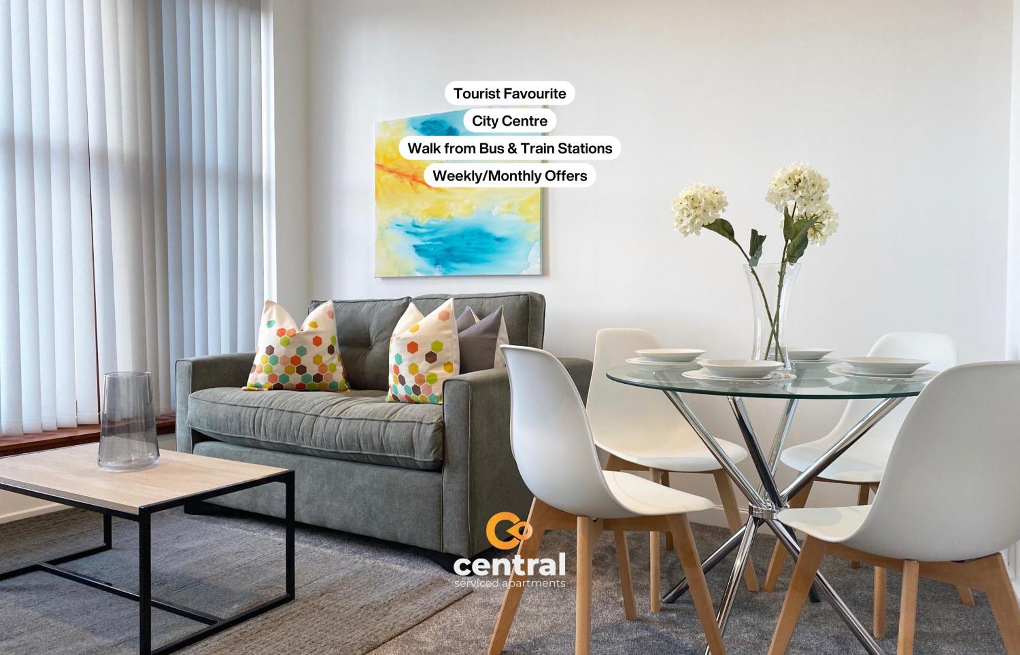 Central Serviced Apartments - Cosy 1 Bedroom - Walk Away From City Quay V&A - Walk To Bus And Train Station - Easy Access To City Centre - Fast Wi-Fi - Fully Equipped - Weekly & Monthly Stay Offers 邓迪 外观 照片